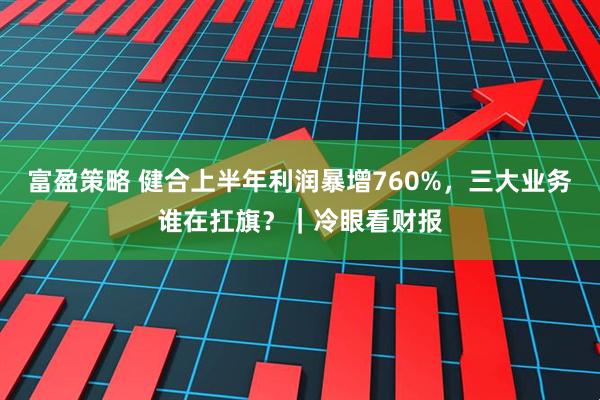 富盈策略 健合上半年利润暴增760%，三大业务谁在扛旗？｜冷眼看财报